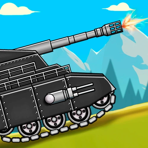Ярость танка: Битва с боссом 2D