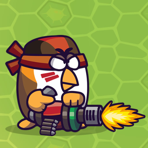 Chicken Wars Merge Guns  Куриные Войны: Соедени Оружие