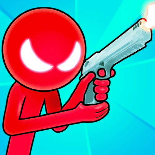 Red Stickman vs Monster School