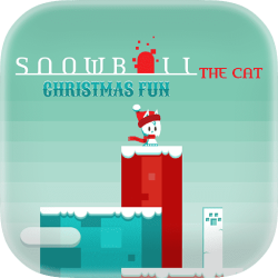 Snowball The Cat Christmas Fun