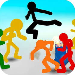 Stickman Street Fighting 3D  Стикмен: Уличный Боец 3Д
