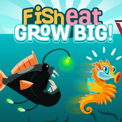 Fish Eat Grow Big   Большие Рыбы Едят Маленьких