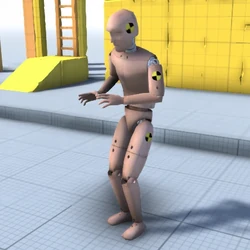 Падение тела 3D
