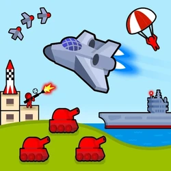 Самолёт-бомбардировщик: Воздушный удар 2D