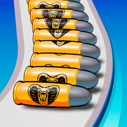 Snake of Bullets Collect and Shoot!  Змейка Из Пуль: Собирай и Стреляй!