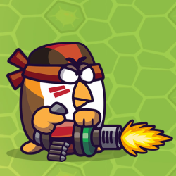 Chicken Wars Merge Guns  Куриные Войны: Соедени Оружие