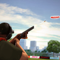 Clay Pigeon Tap and Shoot  Глиняный голубь: нажимай и стреляй